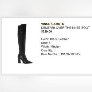 Vince Camuto DEMERRI OVER-THE-KNEE BOOT
